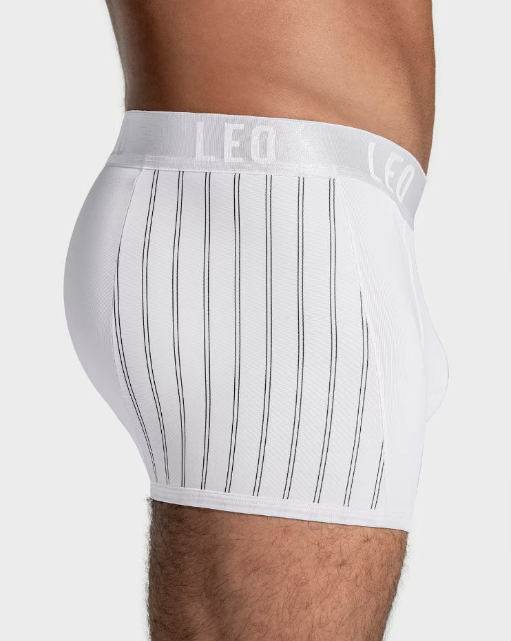 Leonisa Leo Perfect Fit Technology Boxer Brief - White