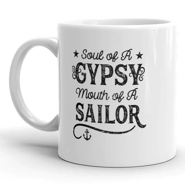 Soul Of A Gypsy…Mug 11oz CLEARANCE (LIGHT SKUFF MARKS)