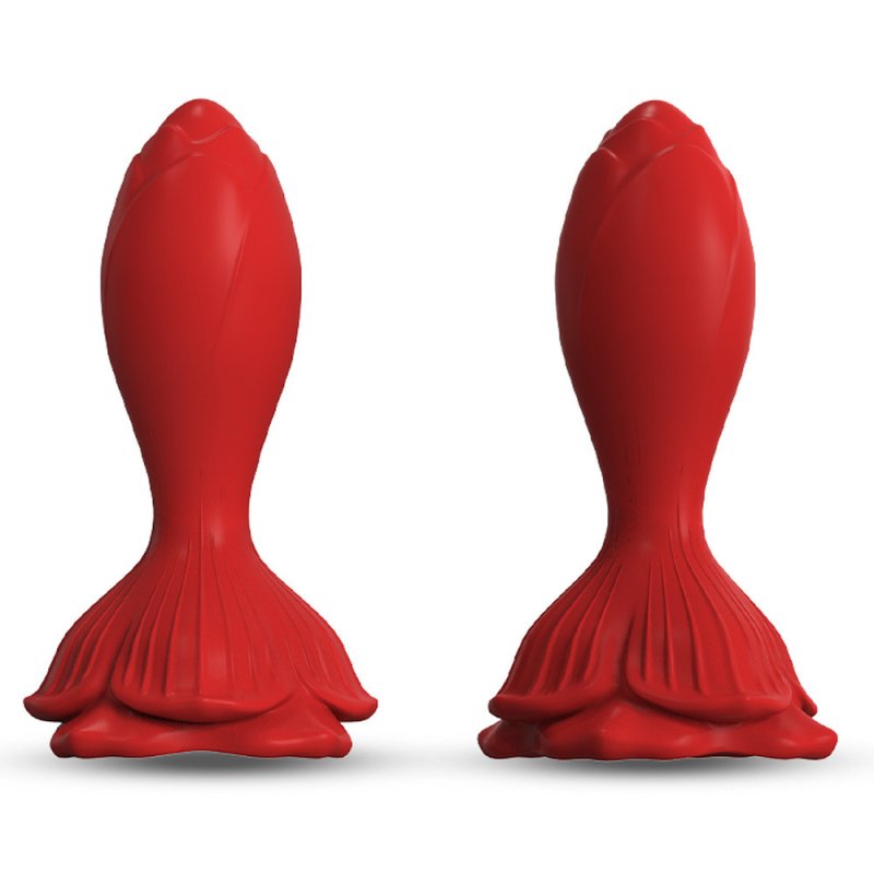 J's Playhouse® Rose Garden Rose Bud Vibrating Remote Plug