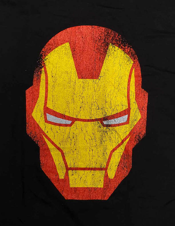 Iron Man Face T-Shirt - Asst. Sizes