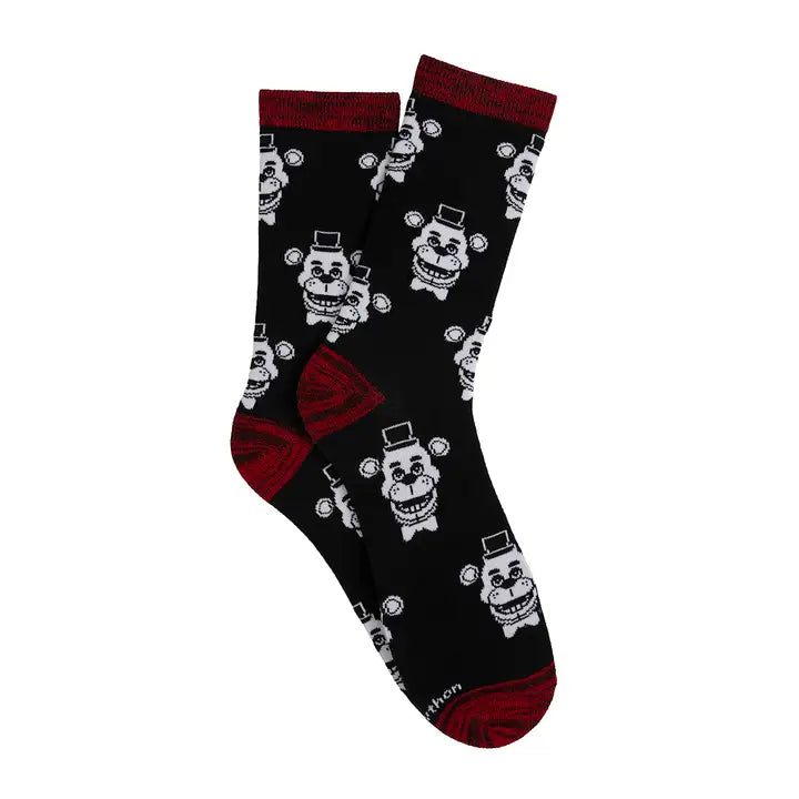 Five Nights At Freddy's All Over Freddy Crew Sock