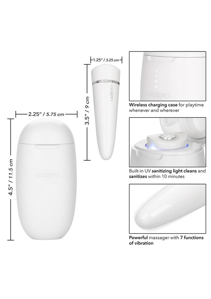CalExotics My Pod Rechargeable Bullet - White - CLEARANCE