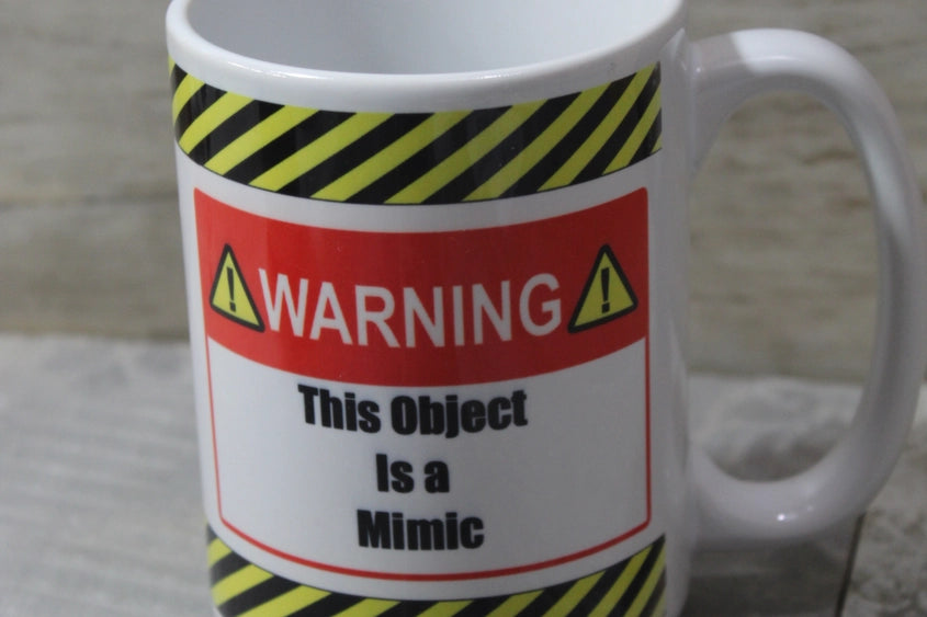 Raven Design 15oz Mug - This Object Is A Mimic SALE!