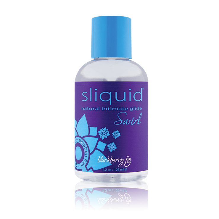 Sliquid Swirl Flavored Water- Based Lubricant 4.2floz - Asst. Sizes Available
