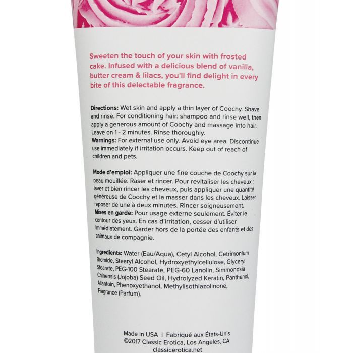 Coochy Shave Cream 3.4floz Frosted Cake