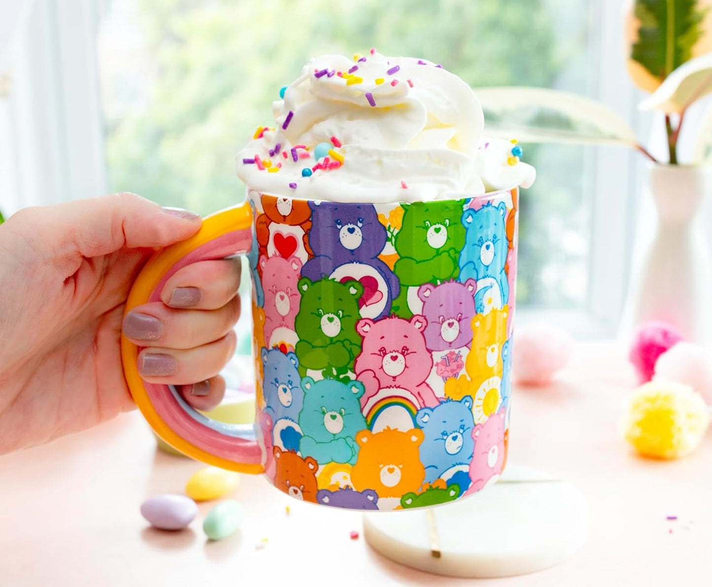 Care Bears Multi Bear 20oz. Shaped Handle Ceramic Mug SALE!