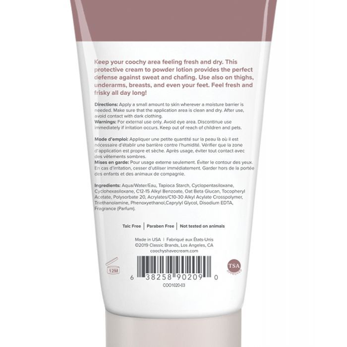 Coochy Sweat Defense Lotion Peony Prowess 3.4floz