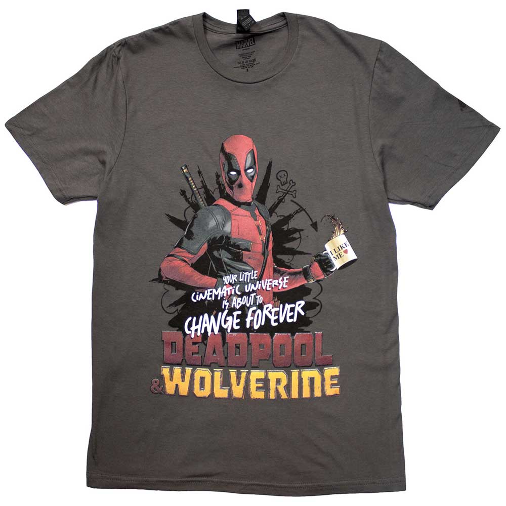 Marvel Deadpool & Wolverine Change Forever T-Shirt - Asst. Sizes