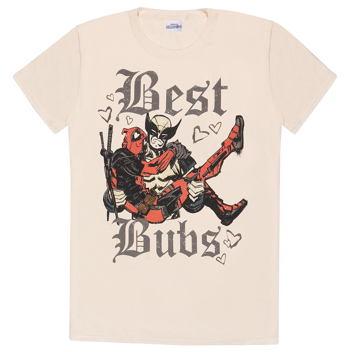 Marvel Deadpool & Wolverine Best Bubs T-Shirt - Asst. Sizes