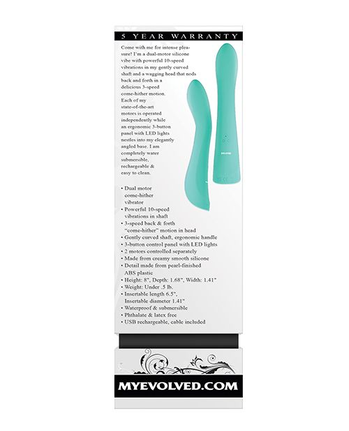 Evolved Novelties Come With Me Silicone Motion Vibrator