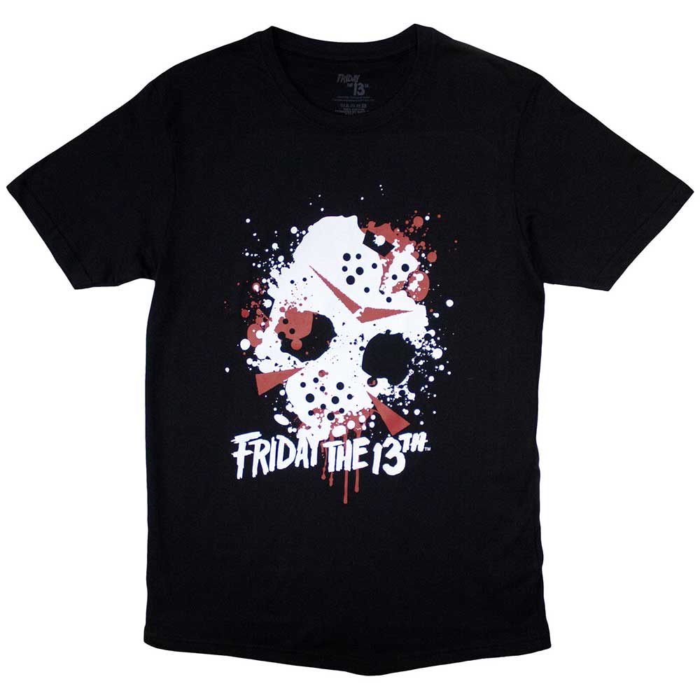 Friday The 13th Jason Voorhees Mask Bloody T-Shirt - Asst. Sizes