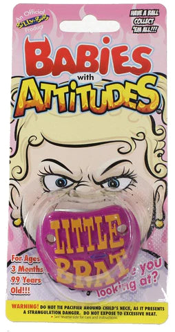 Billy Bob Pacifier Little Brat - Pink
