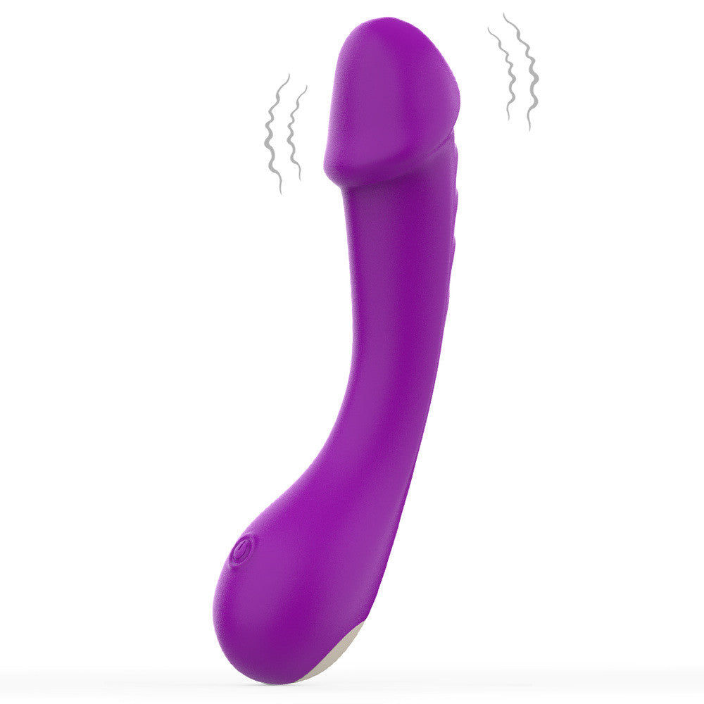 J's Playhouse® The Divine Curve G-Spot Silicone Vibrator - Pick Your Color