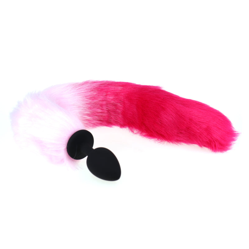 J's Playhouse® Maison Derriere Fox Plug Black Pink - Asst. Sizes Available