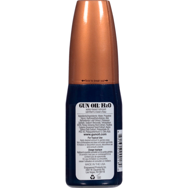 Gun Oil H2O Water-Based Lubricant - Asst. Sizes Available