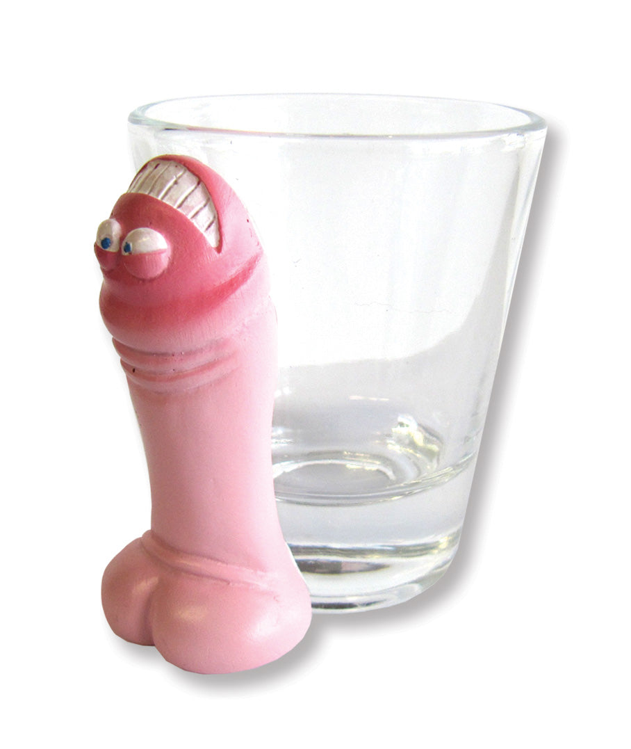 Smiling Pecker Shot Glass - Smiling Pecker Shooter Glass