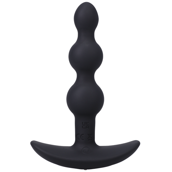 Doc Johnson A-Play Beaded Vibe Silicone Anal Bead Plug - Pick your Color