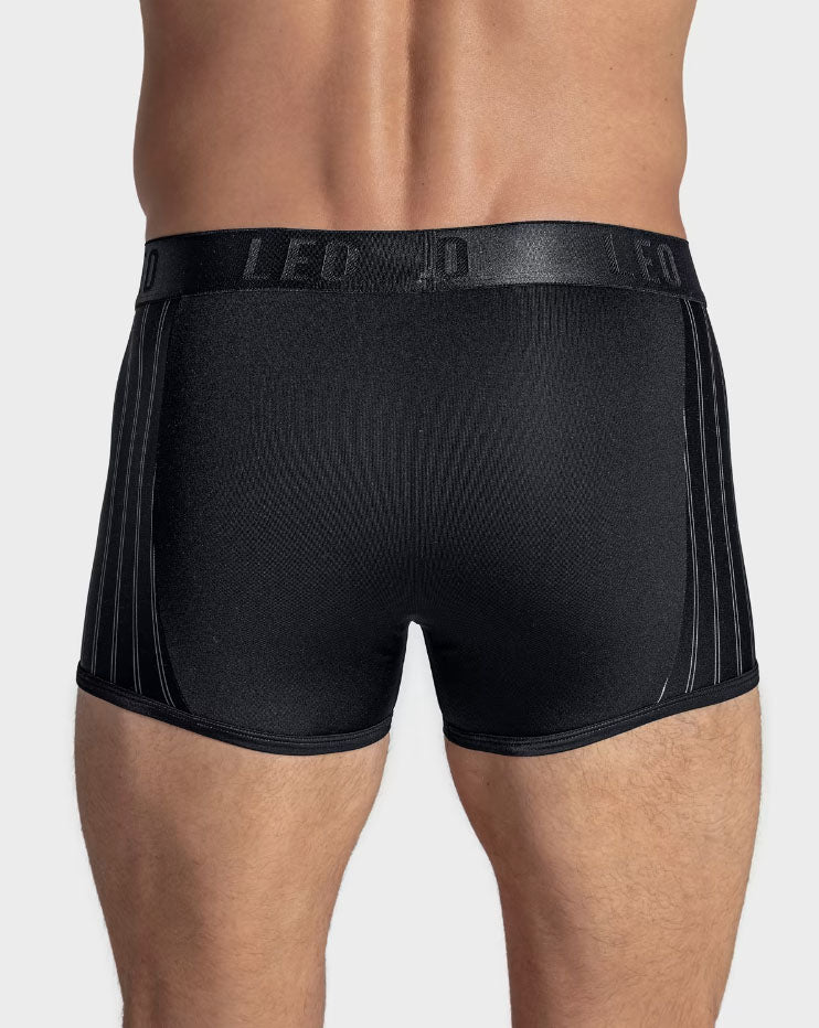Leonisa Leo Perfect Fit Technology Boxer Brief - Black