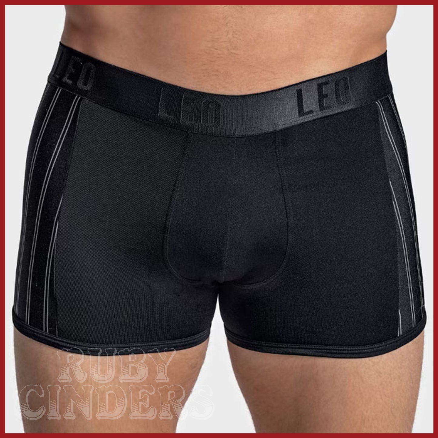 Leonisa Leo Perfect Fit Technology Boxer Brief - Black