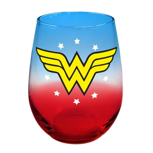 DC Wonder Woman 21oz Wine Glass