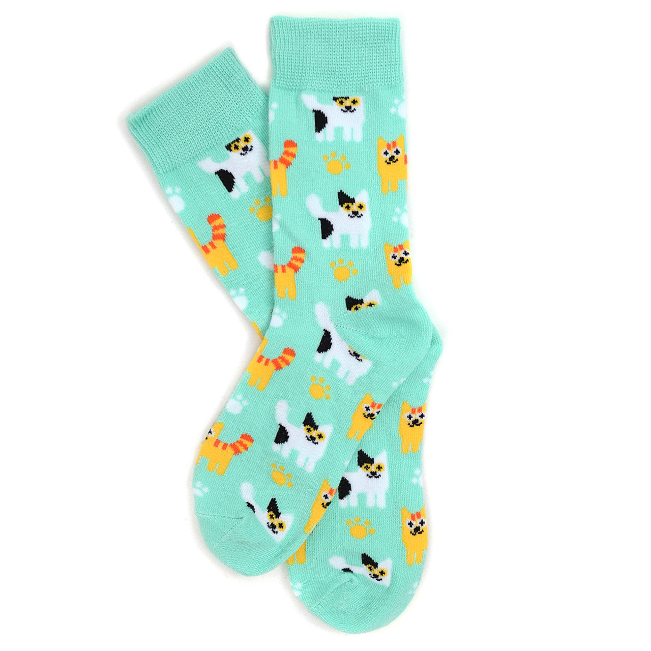 Parquet Women's Kittens Pattern Novelty Socks