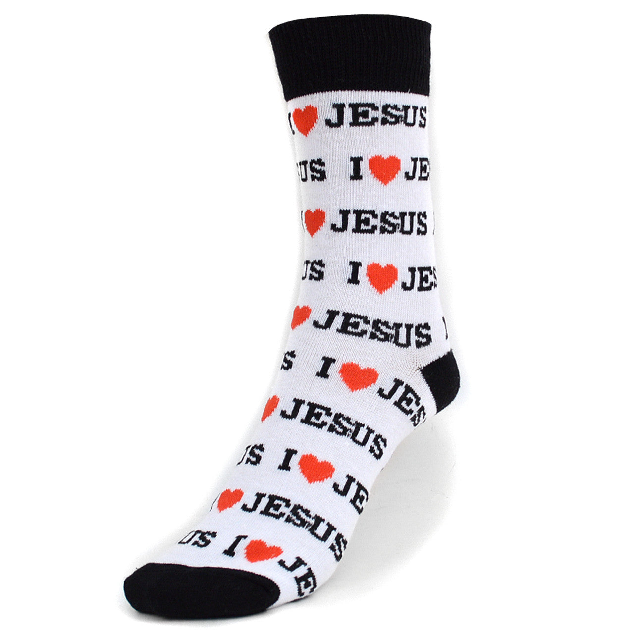 Parquet Women's "I Love Jesus" Novelty Socks - Pick Your Color