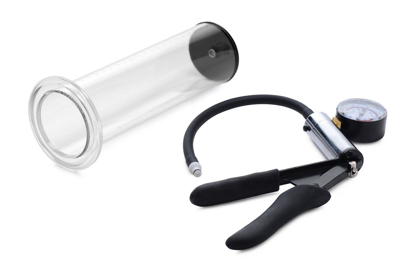 XR Brands Size Matters Penis Pump Kit 2.5" Cylinder - CLEARANCE