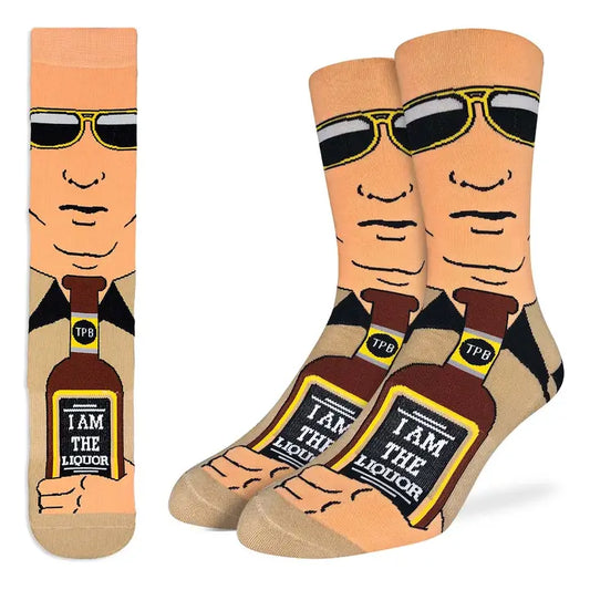 Good Luck Sock Trailer Park Boys Socks Mr. Lahey I Am The Liquor