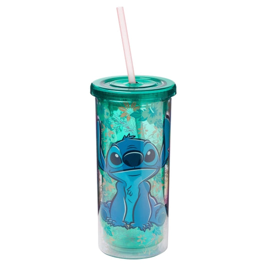 Lilo and Stitch Tropical 20oz. Plastic Tall Cold Cup w/ Lid