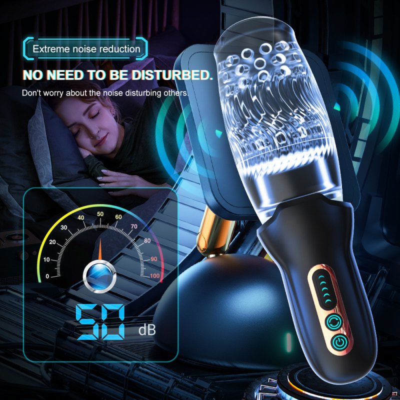 Warrior Rechargeable Spinning & Vibrating Masturbation Cup
