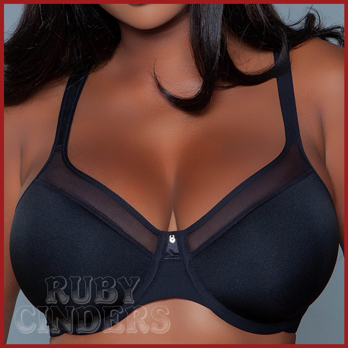 Be Wicked Kristy Full Coverage Bra - Black - CLEARANCE