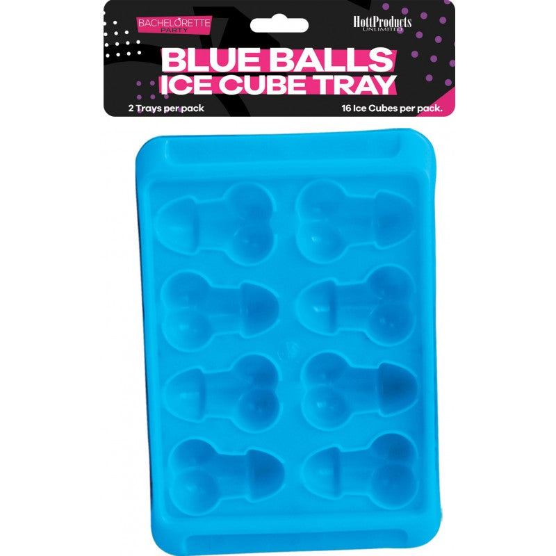 Blue Balls Penis Ice Tray - 2 Per Pack