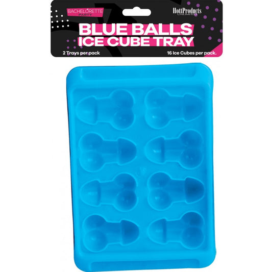 Blue Balls Penis Ice Tray - 2 Per Pack