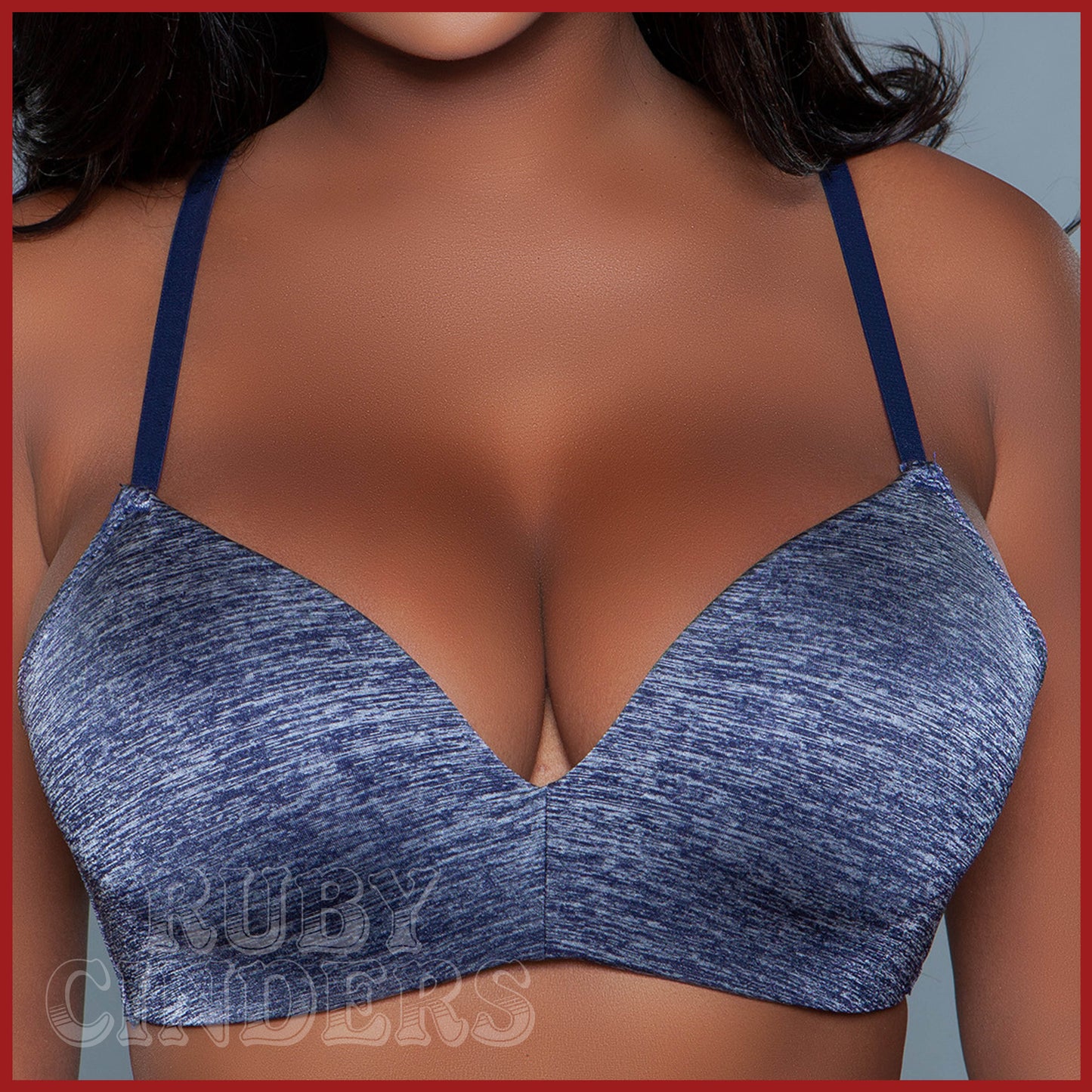 Be Wicked Miss Me Bra - Blue - CLEARANCE