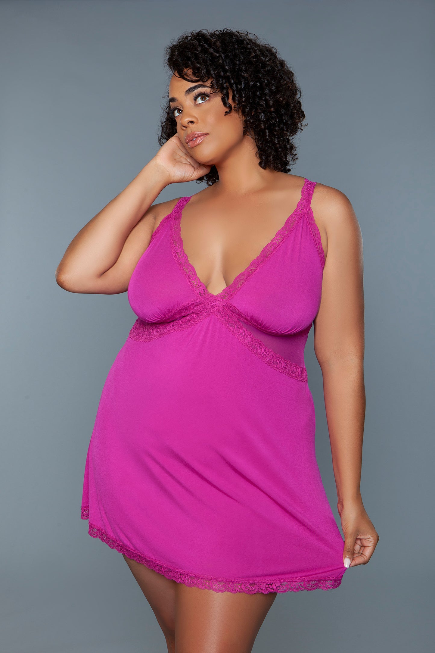 Be Wicked Alexi Slip - Pink - Asst Sizes Available