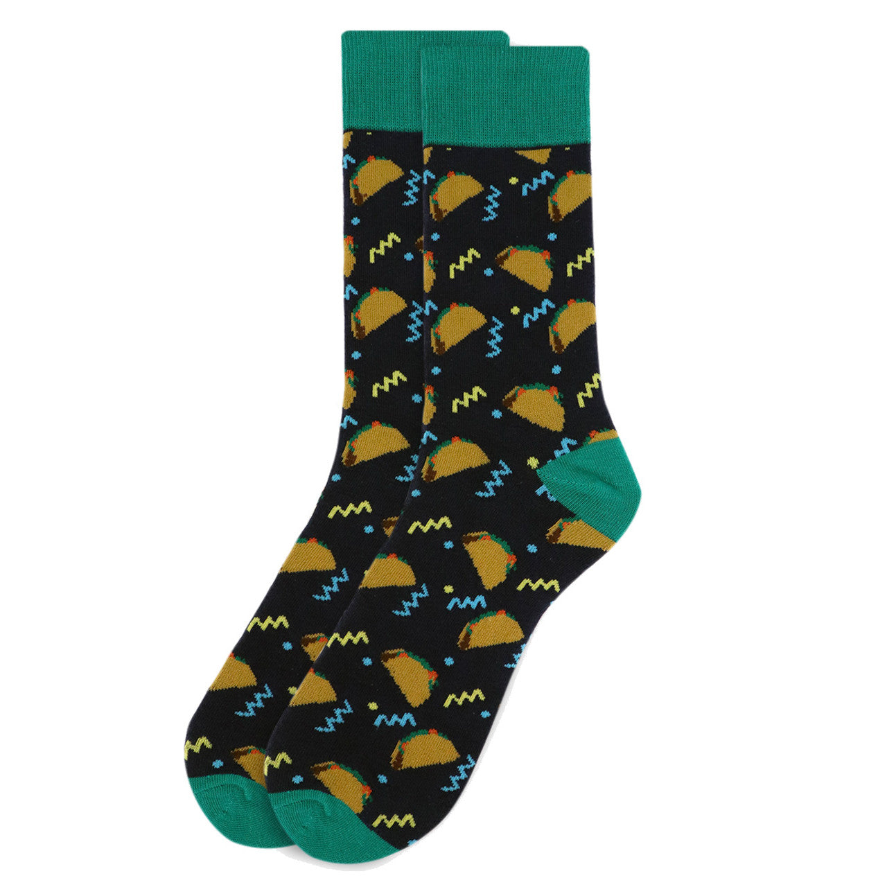 Parquet Men's Tacos Novelty Socks - Pick Your Color