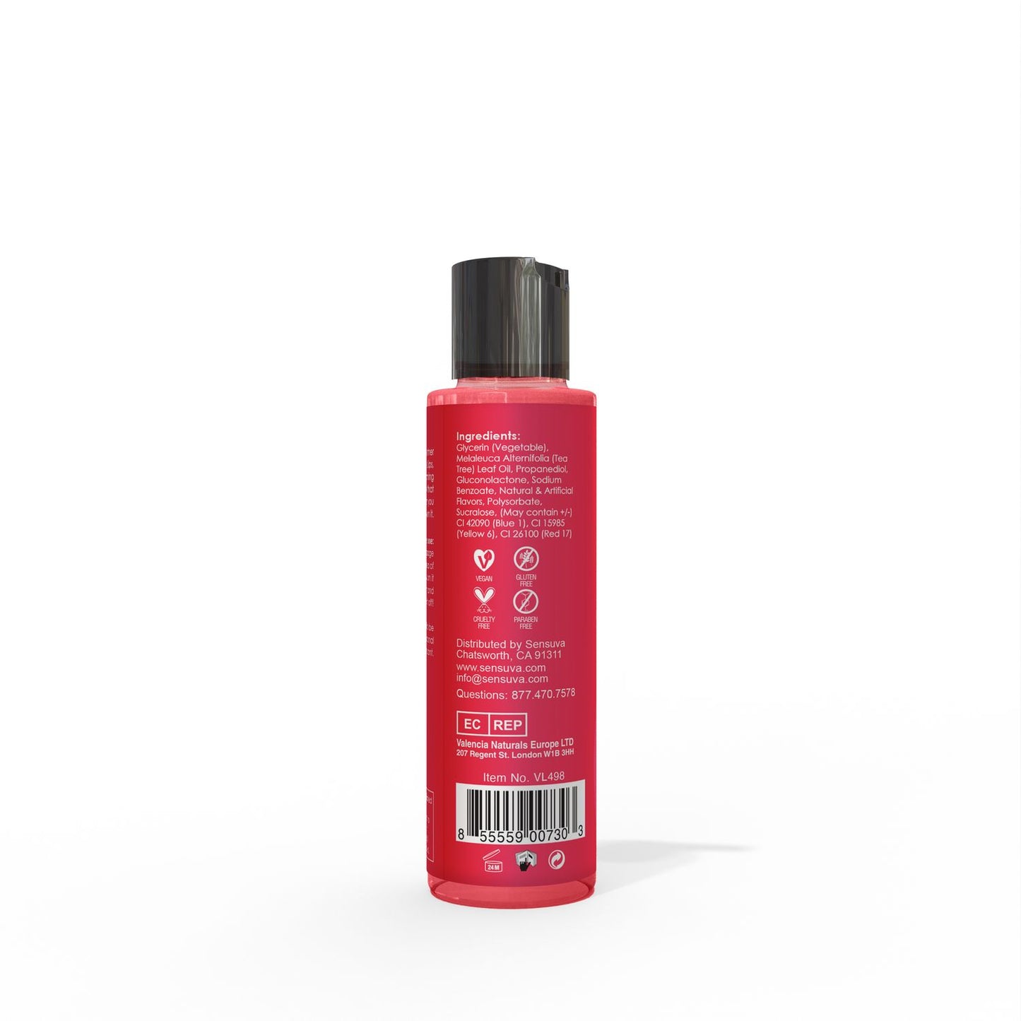 Sensuva Sizzle Lips Edible Warming Massage Gel - 4.2floz Pick Your Flavor