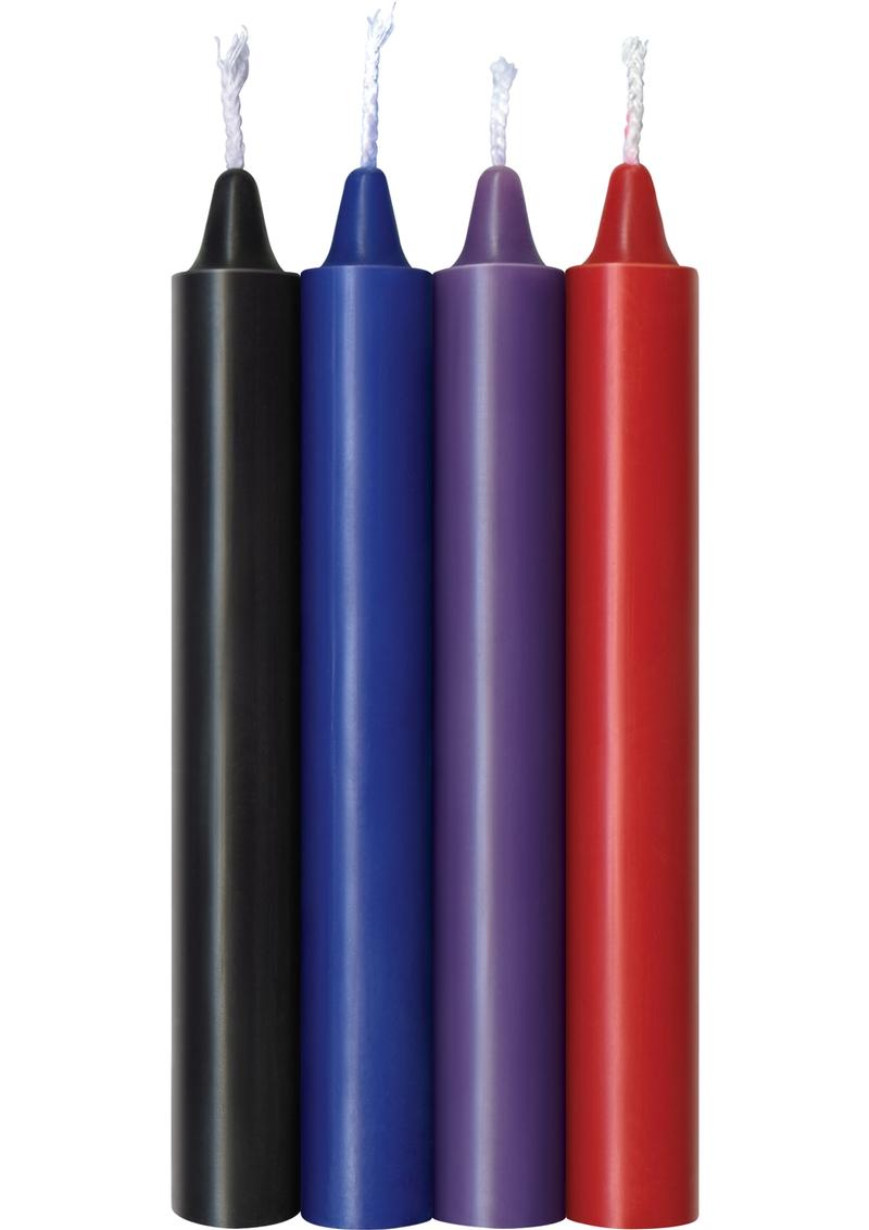 Make Me Melt Warm-Drip Candles 4 Pack - Pick Your Color