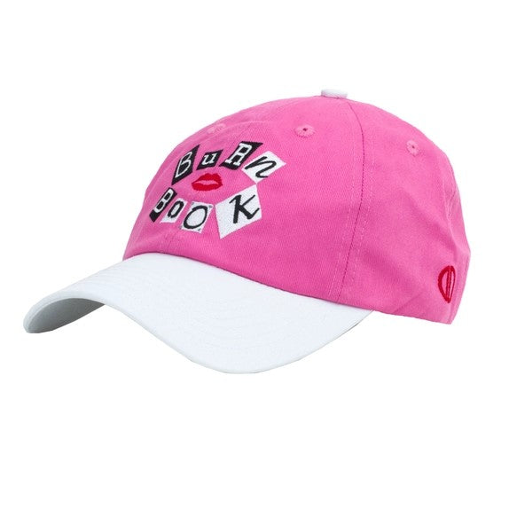 Mean Girls Burn Book Dad Hat Strapback