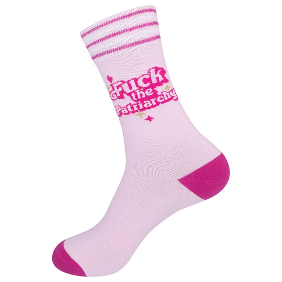 Funatic Fuck the Patriarchy Socks - Unisex One Size