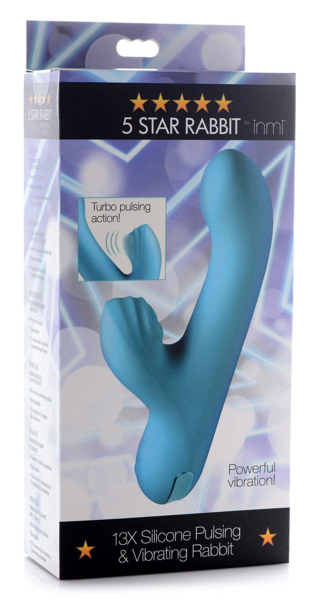 Inmi 13x Silicone Pulsing & Vibrating Rabbit - Pick Your Color - CLEARANCE