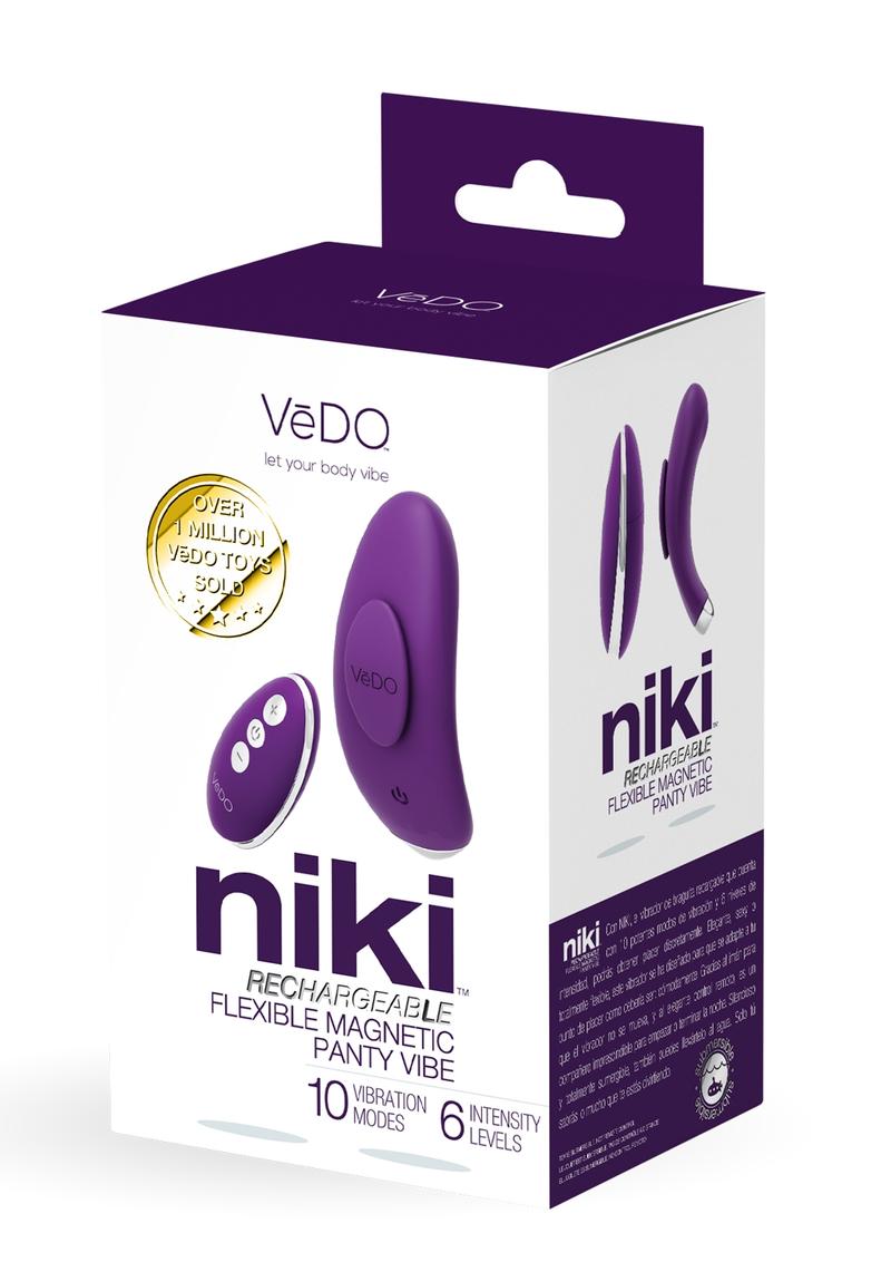 Vedo Niki Rechargeable Panty Vibe - Pick Your Color