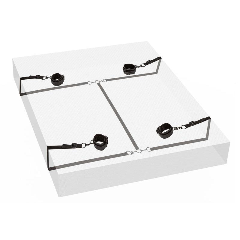 CalExotics Boundless Bed Restraint - Black