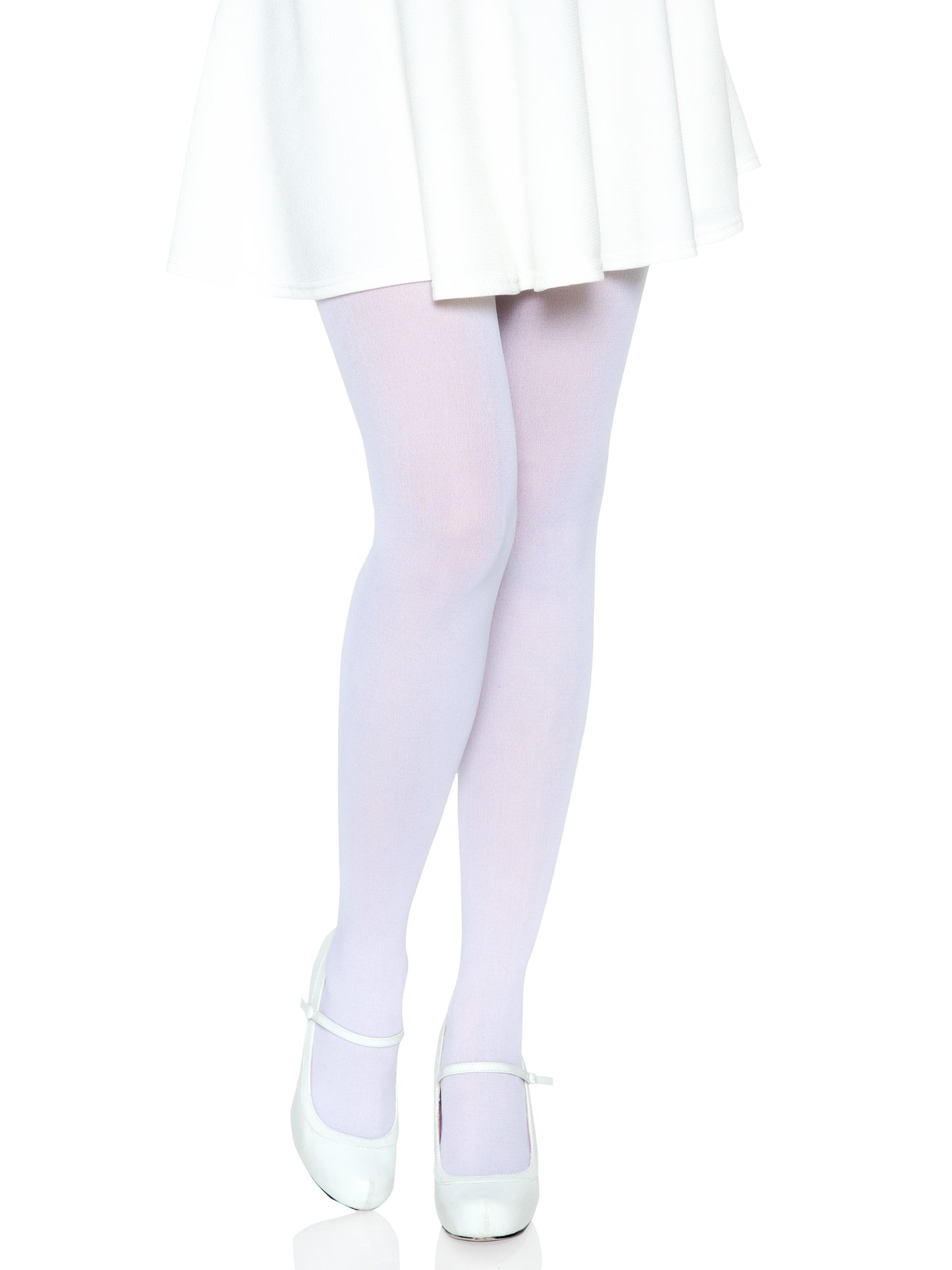 Leg Avenue Ari Nylon Tights 7300 - One Size - Black, White, or Grey