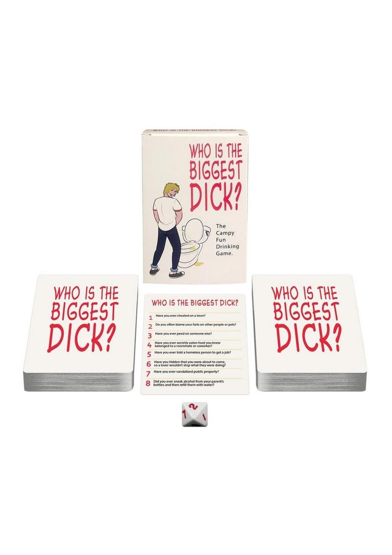 Who Is The Biggest Dick? Card Game