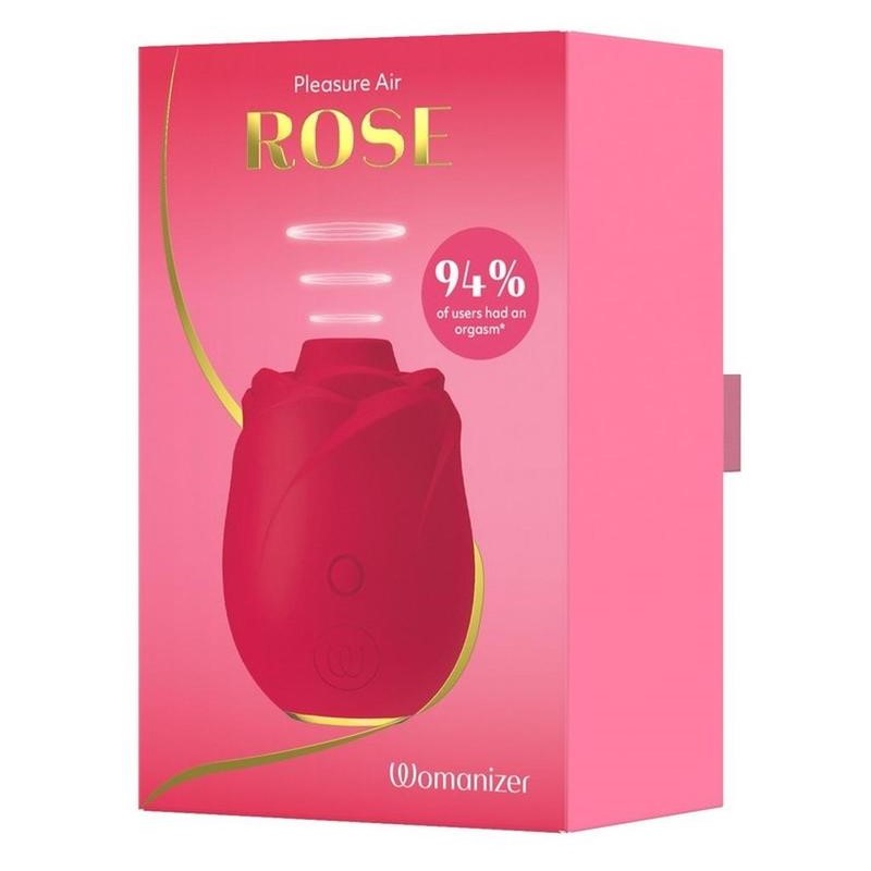 Womanizer Air Pleasure Rose - Red/Gold