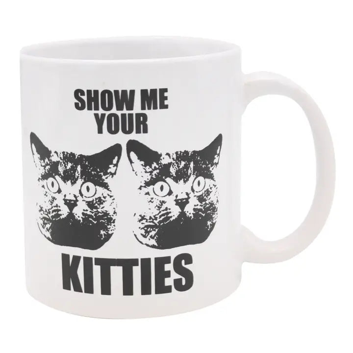 Attitude Mug Show Me Your Kitties 22oz