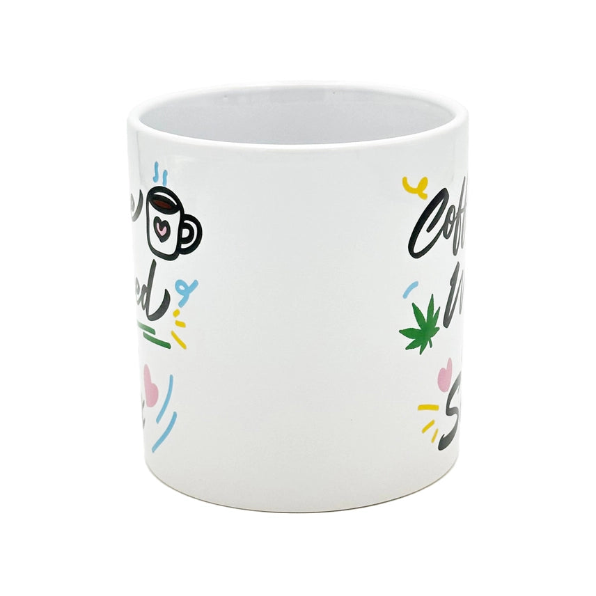 Attitude Mug Coffee Weed & Sex 22floz Mug