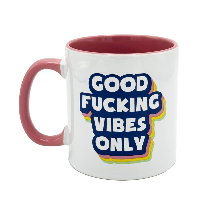 Attitude Mug Good Fucking Vibes Only 22oz