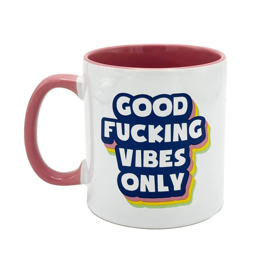 Attitude Mug Good Fucking Vibes Only 22oz